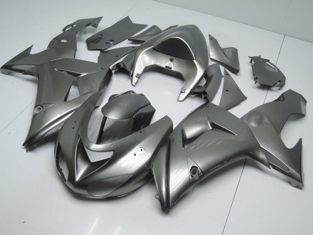 Aftermarket Glossygrey 06-07 Kawasaki Ninja ZX10R Motorcycle Fairings Sale Aftermarket Glossygrey 06-07 Kawasaki Ninja ZX10R Motorcycle Fairings Sale