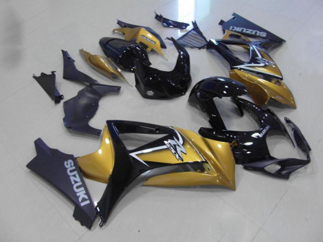 Aftermarket Gold Black 07-08 Suzuki GSXR 1000 Motorcycle Fairings Sale Aftermarket Gold Black 07-08 Suzuki GSXR 1000 Motorcycle Fairings Sale
