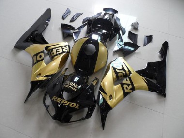 Aftermarket Gold Repsol 06-07 Honda CBR1000RR Motorcycle Fairings Sale