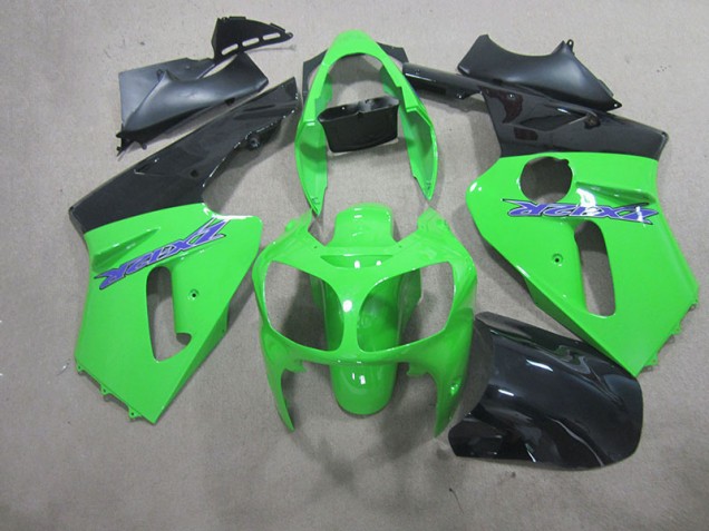 Aftermarket Green 00-01 Kawasaki Ninja ZX12R 2000-2001 Green Kawasaki Ninja ZX12R Motorcycle Fairings Sale