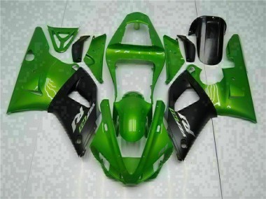 Aftermarket Green 00-01 Yamaha YZF R1 Motorcycle Fairings Sale