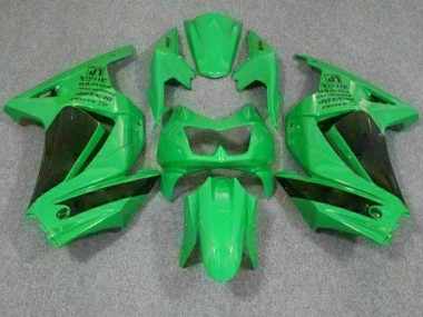 Aftermarket Green 08-12 Kawasaki Ninja EX250 Injection Motorcycle Fairings Sale