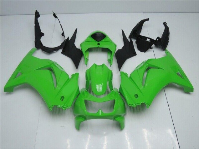 Aftermarket Green 08-12 Kawasaki Ninja EX250 Plastic Full Fairing Kit Sale Aftermarket Green 08-12 Kawasaki Ninja EX250 Plastic Full Fairing Kit Sale