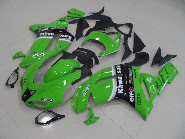 Aftermarket Green Arrow 07-08 Kawasaki Ninja ZX6R Motorcycle Fairings Sale