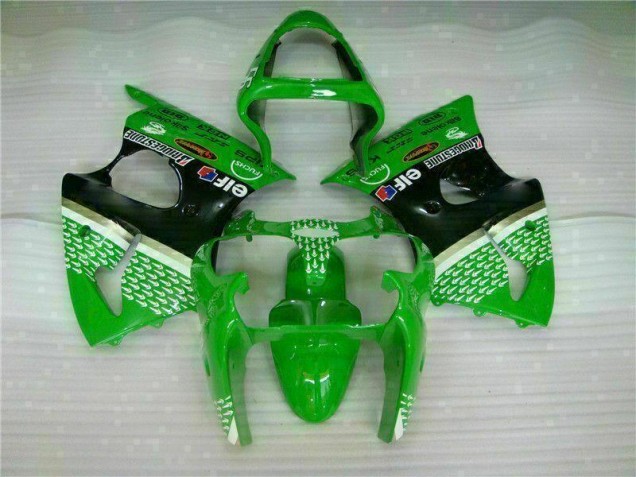 Aftermarket Green Black 00-02 Kawasaki Ninja ZX6R Bodywork & Motorcycle Fairings Sale Aftermarket Green Black 00-02 Kawasaki Ninja ZX6R Bodywork & Motorcycle Fairings Sale
