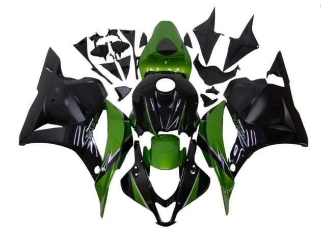 Aftermarket Green Black 09-12 Honda CBR600RR Motorcycle Fairings Sale Aftermarket Green Black 09-12 Honda CBR600RR Motorcycle Fairings Sale