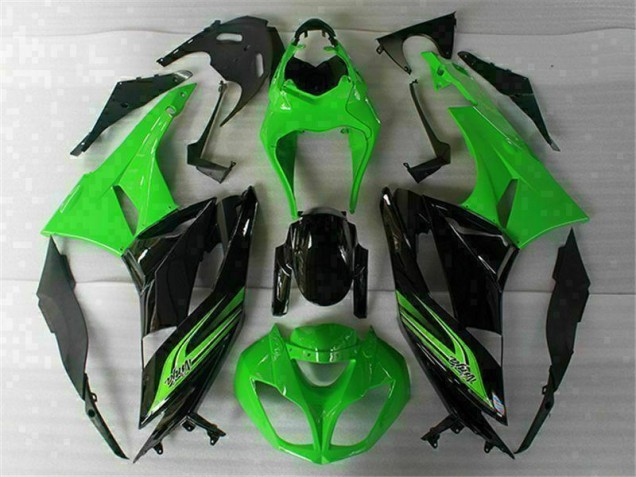 Aftermarket Green Black 09-12 Kawasaki Ninja ZX6R Motorcycle Fairings & Bodywork Sale Aftermarket Green Black 09-12 Kawasaki Ninja ZX6R Motorcycle Fairings & Bodywork Sale