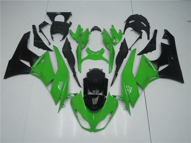 Aftermarket Green Black 09-12 Kawasaki Ninja ZX6R Motorcycle Fairings Sale Aftermarket Green Black 09-12 Kawasaki Ninja ZX6R Motorcycle Fairings Sale