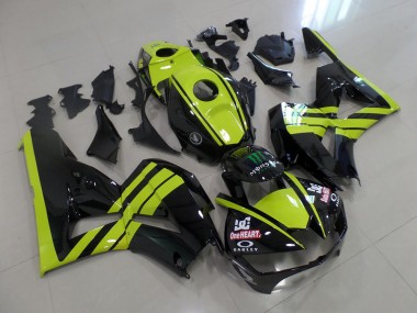 Aftermarket Green Black 13-19 Honda CBR600RR Motorcycle Fairings Sale
