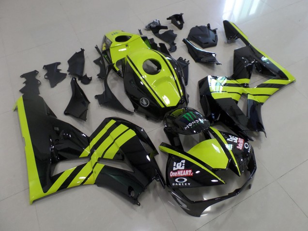 Aftermarket Green Black 13-19 Honda CBR600RR Motorcycle Fairings Sale Aftermarket Green Black 13-19 Honda CBR600RR Motorcycle Fairings Sale
