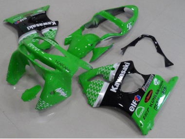 Aftermarket Green Black 98-99 Kawasaki Ninja ZX6R Motorcycle Fairings Sale