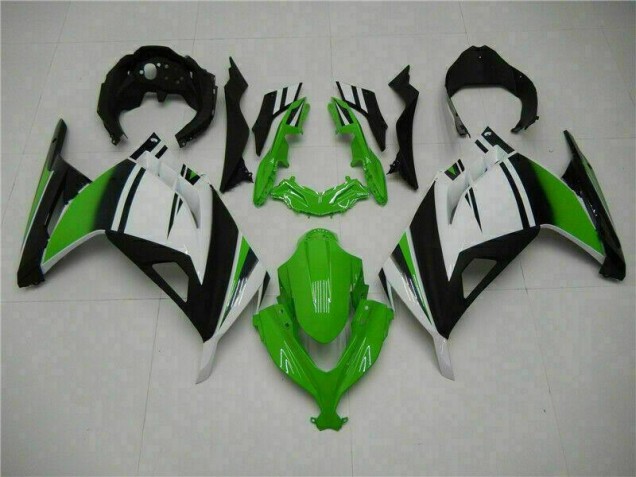 Aftermarket Green Black Silver 13-16 Kawasaki Ninja EX300 Motorcycle Fairings Sale