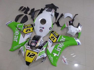 Aftermarket Green Linear 08-11 Honda CBR1000RR Motorcycle Fairings Sale