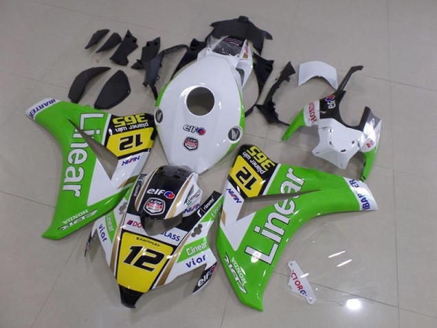 Aftermarket Green Linear 08-11 Honda CBR1000RR Motorcycle Fairings Sale