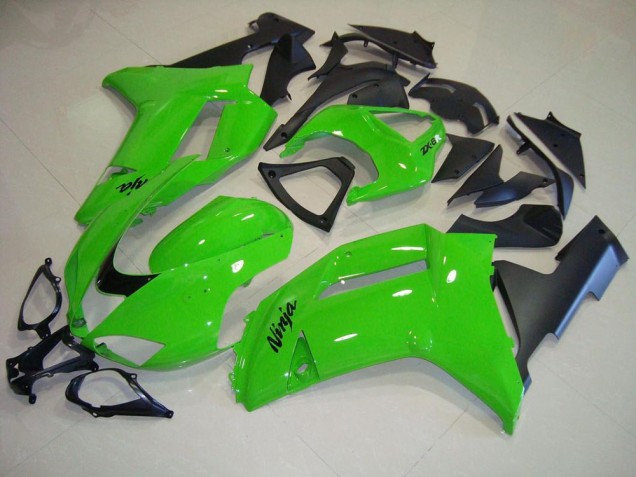Aftermarket Green Matte Black 07-08 Kawasaki Ninja ZX6R Motorcycle Fairings Sale Aftermarket Green Matte Black 07-08 Kawasaki Ninja ZX6R Motorcycle Fairings Sale