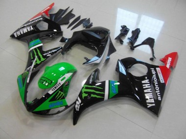 Aftermarket Green Monster 03-05 Yamaha YZF R6 Motorcycle Fairings Sale
