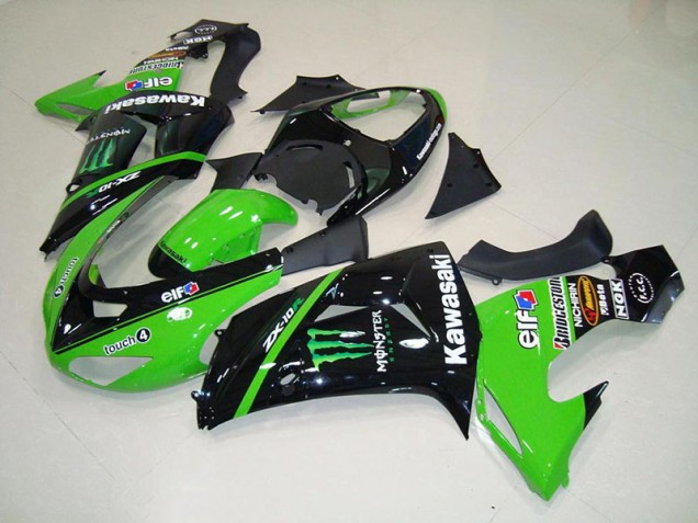 Aftermarket Green Monster 06-07 Kawasaki Ninja ZX10R Motorcycle Fairings Sale Aftermarket Green Monster 06-07 Kawasaki Ninja ZX10R Motorcycle Fairings Sale