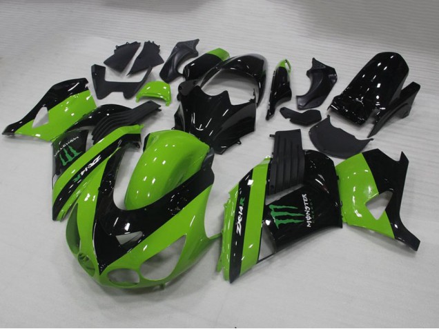 Aftermarket Green Monster 06-11 Kawasaki Ninja ZX14R Motorcycle Fairings Sale Aftermarket Green Monster 06-11 Kawasaki Ninja ZX14R Motorcycle Fairings Sale