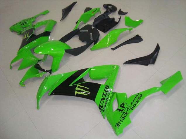 Aftermarket Green Monster 08-10 Kawasaki Ninja ZX10R Motorcycle Fairings & Bodywork Sale Aftermarket Green Monster 08-10 Kawasaki Ninja ZX10R Motorcycle Fairings & Bodywork Sale