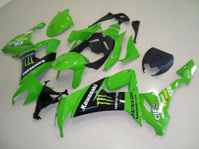 Aftermarket Green Monster 08-10 Kawasaki Ninja ZX10R Motorcycle Fairings Sale Aftermarket Green Monster 08-10 Kawasaki Ninja ZX10R Motorcycle Fairings Sale