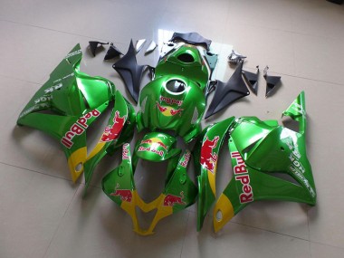 Aftermarket Green Red Bull 09-12 Honda CBR600RR Motorcycle Fairings Sale