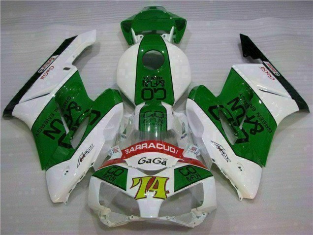 Aftermarket Green White 04-05 Honda CBR1000RR Motorcycle Fairings Sale