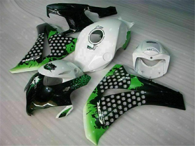 Aftermarket Green White 08-11 Honda CBR1000RR Motorcycle Fairings Sale