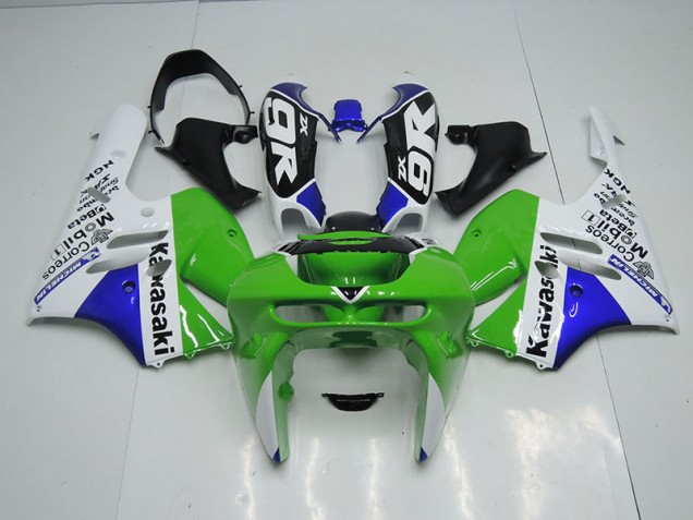 Aftermarket Green White 94-97 Kawasaki Ninja ZX9R 1994-1997 Green White Kawasaki Ninja ZX9R Motorcycle Fairings Sale Aftermarket Green White 94-97 Kawasaki Ninja ZX9R 1994-1997 Green White Kawasaki Ninja ZX9R Motorcycle Fairings Sale
