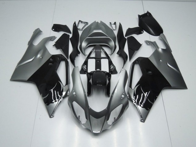 Aftermarket Grey and Black 03-05 Aprilia RSV1000 Motorcycle Fairings Sale Aftermarket Grey and Black 03-05 Aprilia RSV1000 Motorcycle Fairings Sale