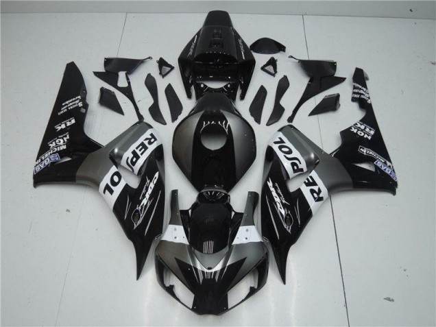 Aftermarket Grey Black 04-05 Honda CBR1000RR Motorcycle Fairings Sale Aftermarket Grey Black 04-05 Honda CBR1000RR Motorcycle Fairings Sale