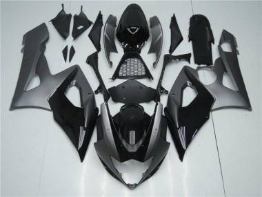 Aftermarket Grey Black 05-06 Suzuki GSXR 1000 Fairing Kit & Bodywork Sale