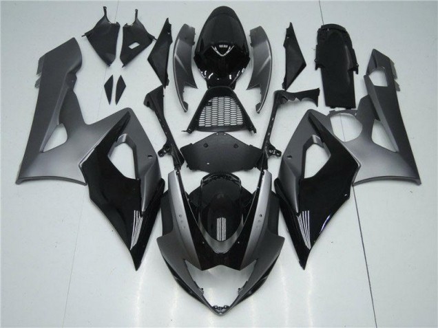 Aftermarket Grey Black 05-06 Suzuki GSXR 1000 Fairing Kit & Bodywork Sale Aftermarket Grey Black 05-06 Suzuki GSXR 1000 Fairing Kit & Bodywork Sale