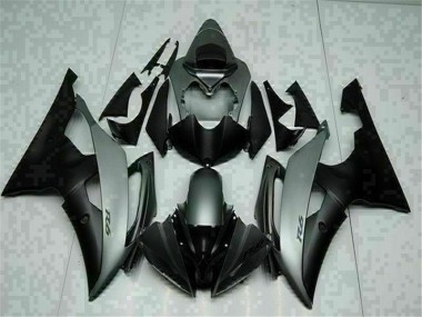 Aftermarket Grey Black 08-16 Yamaha YZF R6 Motorcycle Fairings Sale