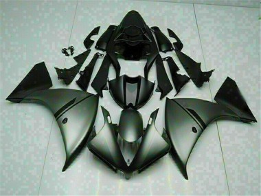 Aftermarket Grey Black 12-14 Yamaha YZF R1 Motorcycle Fairings Sale