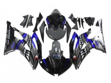 Aftermarket Grey Blue Shark 08-16 Yamaha YZF R6 Motorcycle Fairings Sale