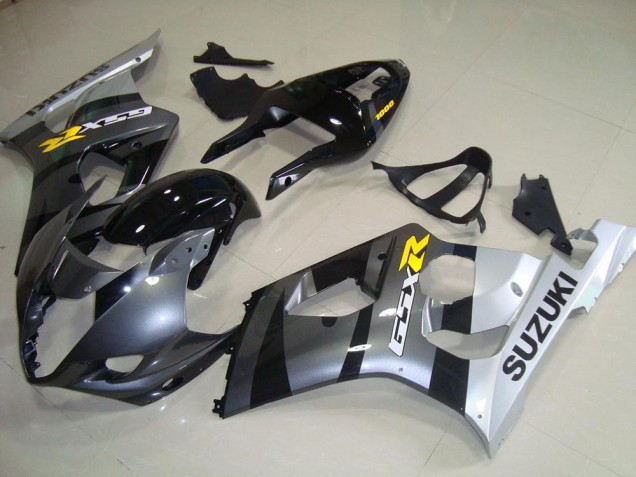 Aftermarket Grey Silver 03-04 Suzuki GSXR 1000 Motorcycle Fairings Sale Aftermarket Grey Silver 03-04 Suzuki GSXR 1000 Motorcycle Fairings Sale