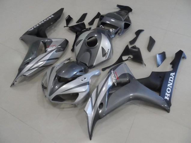 Aftermarket Grey Silver and Matte Black 06-07 Honda CBR1000RR Motorcycle Fairings Sale Aftermarket Grey Silver and Matte Black 06-07 Honda CBR1000RR Motorcycle Fairings Sale