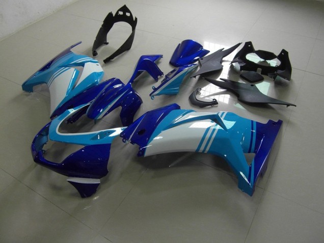 Aftermarket Light and Dark Blue 08-12 Kawasaki Ninja ZX250R 2008-2012 Light and Dark Blue Kawasaki Ninja ZX250R Motorcycle Fairings Sale Aftermarket Light and Dark Blue 08-12 Kawasaki Ninja ZX250R 2008-2012 Light and Dark Blue Kawasaki Ninja ZX250R Motorcycle Fairings Sale