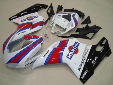 Aftermarket Martini 07-12 Ducati 848 1098 1198 Motorcycle Fairings Sale