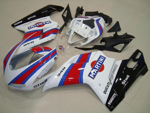 Aftermarket Martini 07-12 Ducati 848 1098 1198 Motorcycle Fairings Sale Aftermarket Martini 07-12 Ducati 848 1098 1198 Motorcycle Fairings Sale