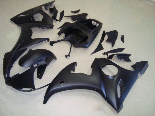 Aftermarket Matte Black 03-05 Yamaha YZF R6 Motorcycle Fairings & Bodywork Sale