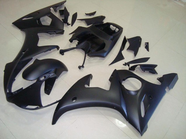Aftermarket Matte Black 03-05 Yamaha YZF R6 Motorcycle Fairings Sale Aftermarket Matte Black 03-05 Yamaha YZF R6 Motorcycle Fairings Sale