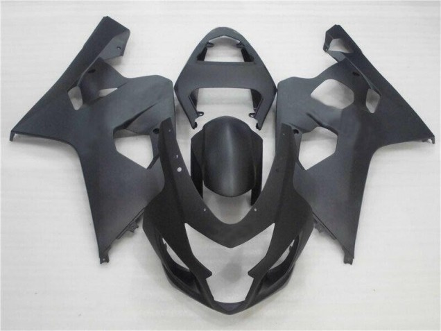 Aftermarket Matte Black 04-05 Suzuki GSXR 600/750 Motorcycle Fairings Sale