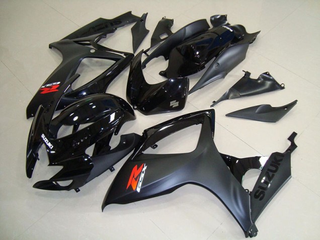 Aftermarket Matte Black 06-07 Suzuki GSXR750 2006-2007 Matte Black Suzuki GSXR750 Motorcycle Fairings Sale Aftermarket Matte Black 06-07 Suzuki GSXR750 2006-2007 Matte Black Suzuki GSXR750 Motorcycle Fairings Sale