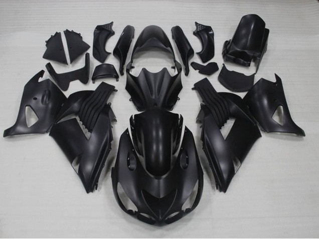 Aftermarket Matte Black 06-11 Kawasaki Ninja ZX14R Motorcycle Fairings & Bodywork Sale Aftermarket Matte Black 06-11 Kawasaki Ninja ZX14R Motorcycle Fairings & Bodywork Sale