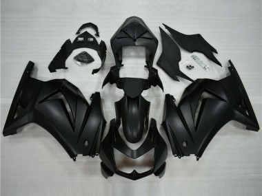 Aftermarket Matte Black 08-12 Kawasaki Ninja EX250 Plastic Full Fairing Kit Sale