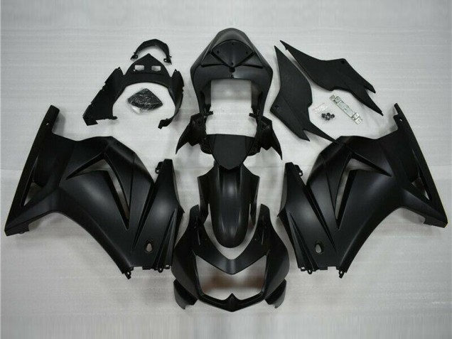 Aftermarket Matte Black 08-12 Kawasaki Ninja EX250 Plastic Full Fairing Kit Sale