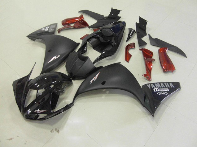 Aftermarket Matte Black 09-11 Yamaha YZF R1 Motorcycle Fairings & Bodywork Sale