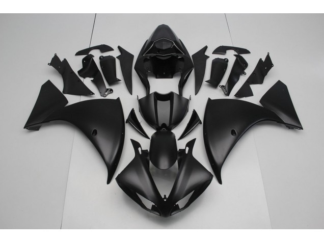 Aftermarket Matte Black 09-11 Yamaha YZF R1 Motorcycle Fairings Sale