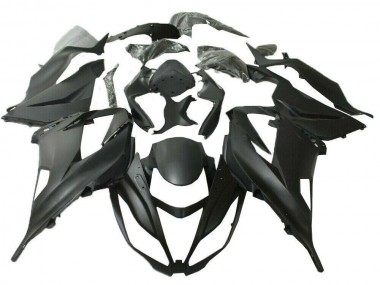 Aftermarket Matte Black 13-18 Kawasaki Ninja ZX6R Injection Fairing Kit Sale